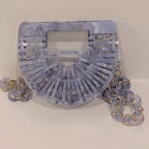 Cult Gaia Crossbody in Blue